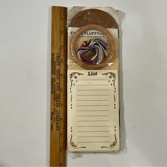 Vintage Cross Stitch Notations Kit Ewe’s Fluffy NOS - Picture 8 of 8